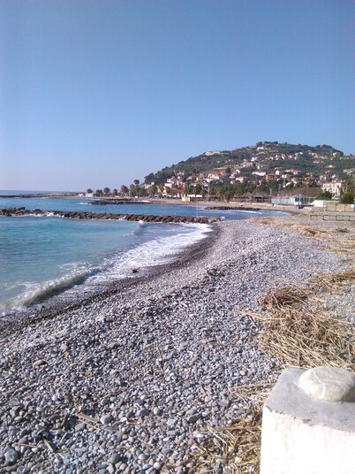 Hillside overlooking the sea