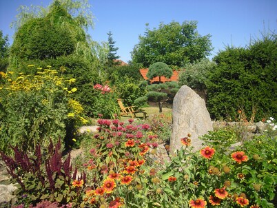 Detached house, fireplace, huge garden, small stream, idyllic, tranquillity, pure nature