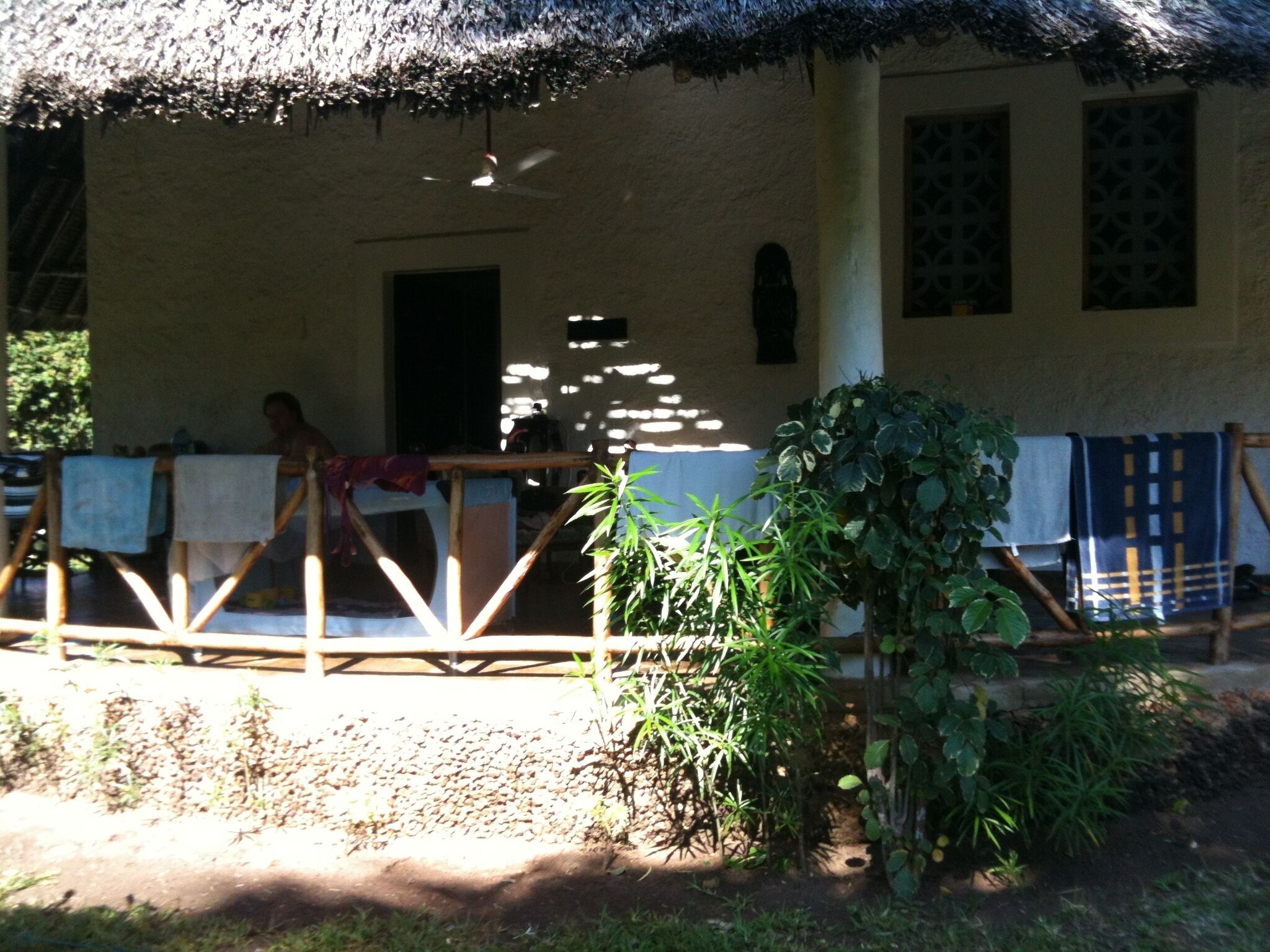 Enceinte de l’hébergement