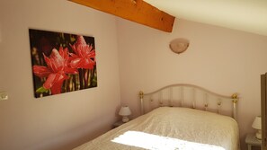 2 slaapkamers, een kluis op de kamer, een strijkplank/strijkijzer