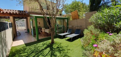 House T3 with terrace and garden in quiet residential area