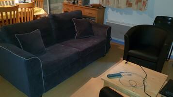 Télévision, lecteur de DVD, livres, chaßne hi-fi