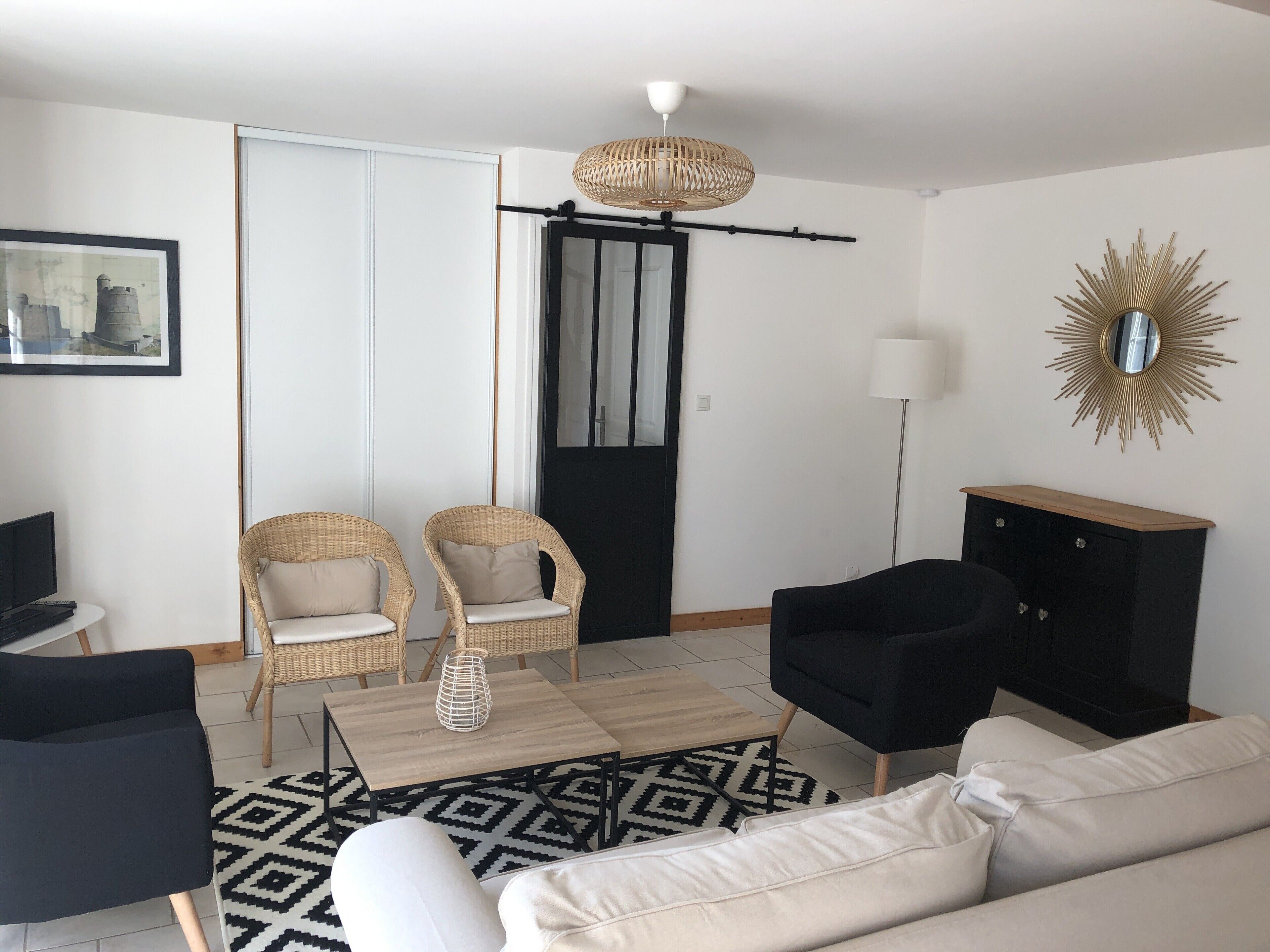 Cottage in Sainte Mère Eglise completely renovated quiet and close to the sea