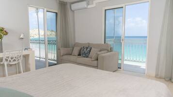 2 bedrooms, in-room safe, iron/ironing board, travel cot