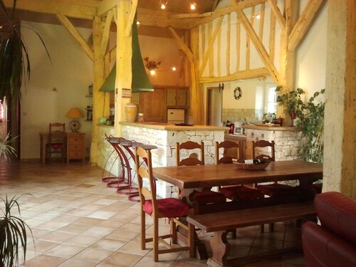 Holiday rental house, swimming pool, cottage lamoutole, Villereal