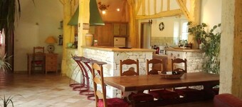 Holiday rental house, swimming pool, cottage lamoutole, Villereal