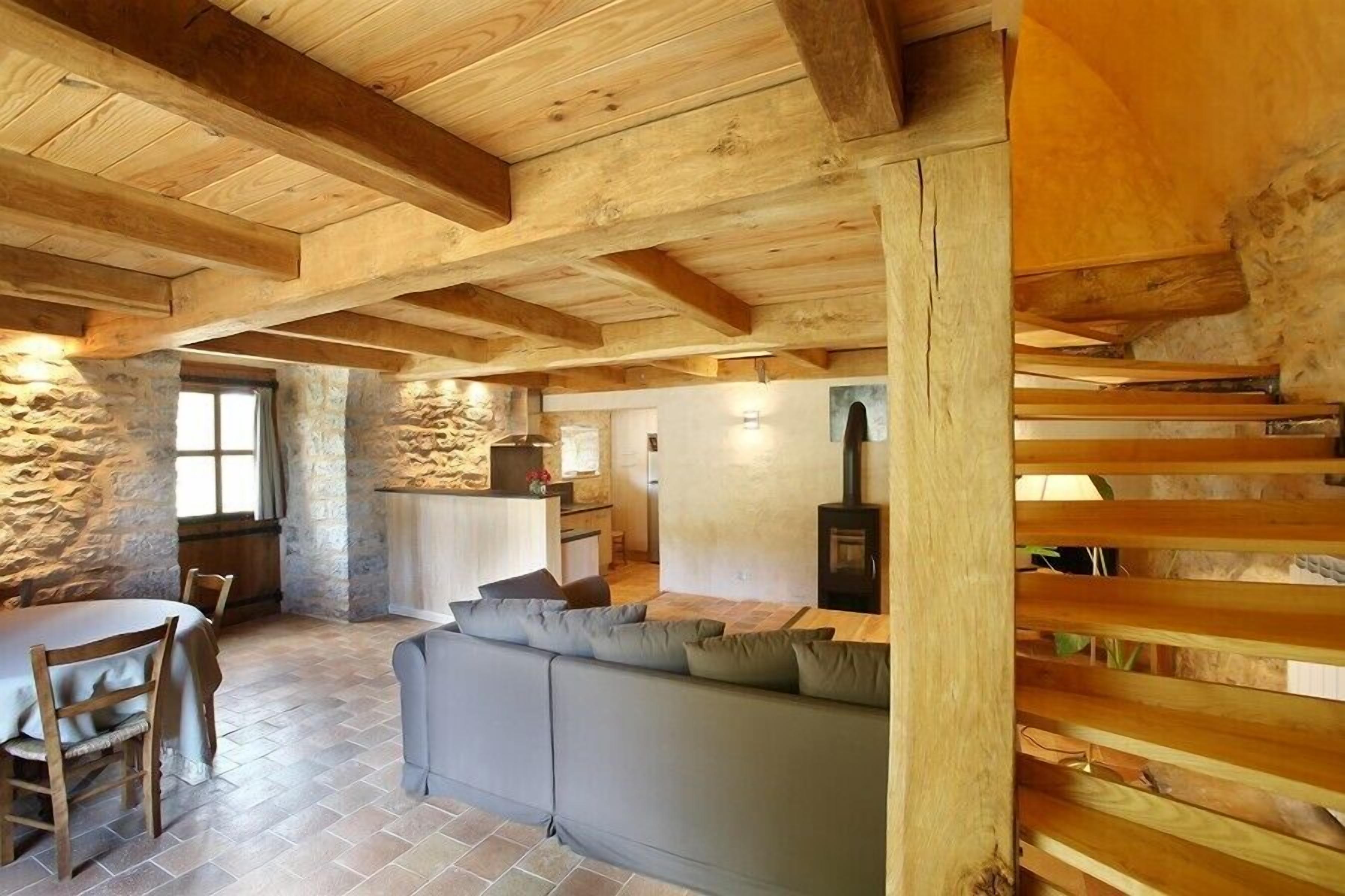 Charming 4 **** gîte in an old farmhouse at the entrance to the Gorges du Tarn