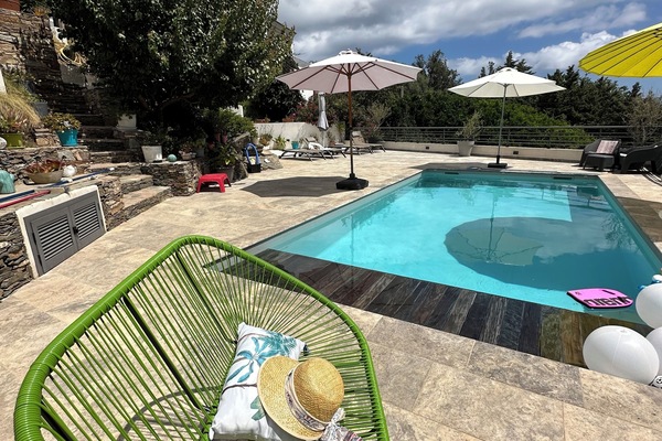 Piscine 8x4m traitée au sel