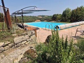 A heated pool - Charming old house with private SPA and swimming pool, estate in nature park (Les Pechs Du Vers)