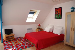 1 多间卧室、熨斗/熨衣板、旅行婴儿床、免费 WiFi