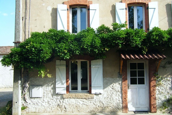 face sud du gite