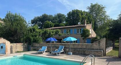 House, private pool, at the foot of Mont Ventoux between Sault and Monieux