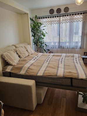1 chambre, fer et planche à repasser, Wi-Fi, draps fournis