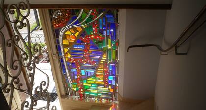 Comfortable gite with Bernard and Emmanuelle