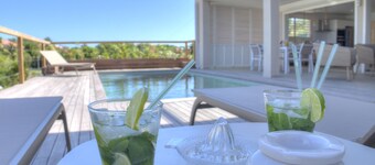 Bohemian villa with pool