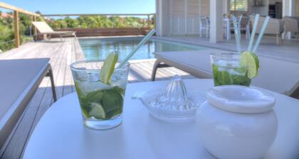 Bohemian villa with pool