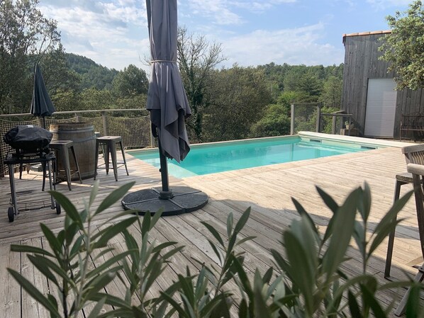 Alberca al aire libre 