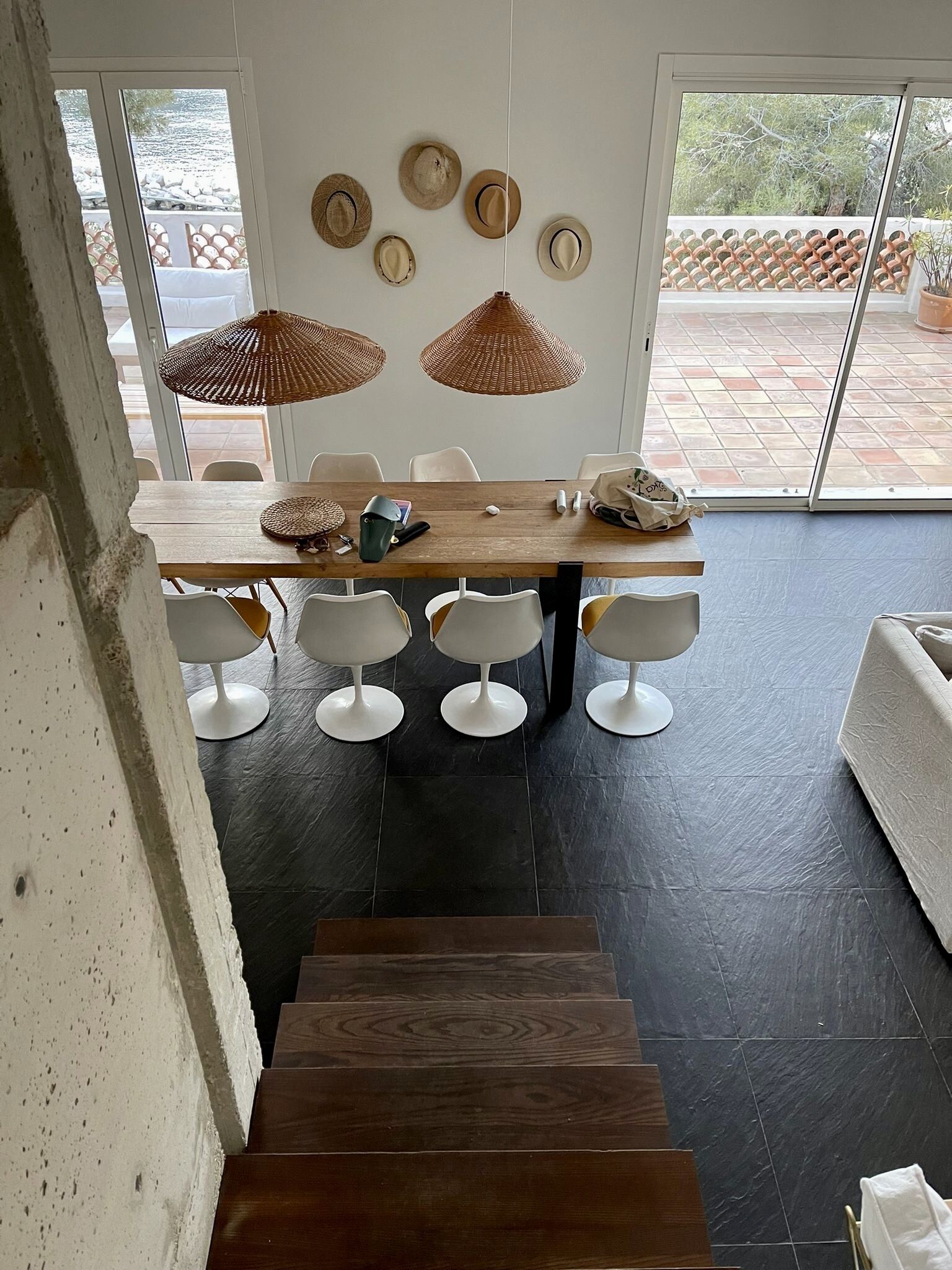 Luxurious waterfront villa with pool, sea view and exceptional cove