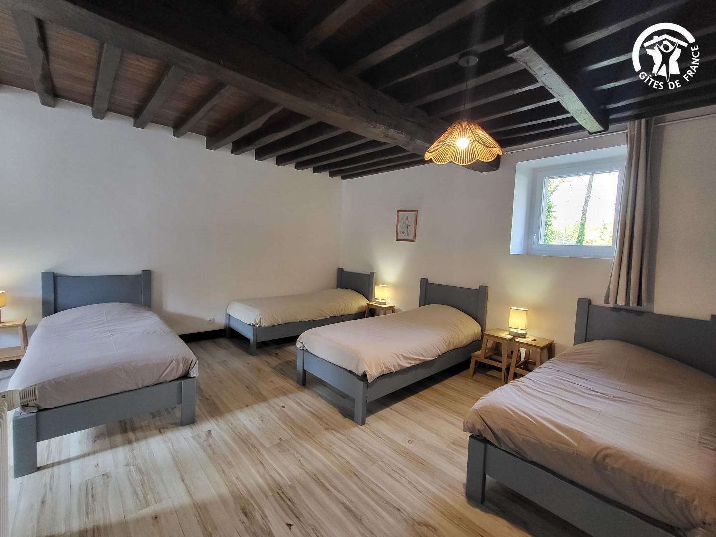 3 chambres, fer et planche à repasser, lit parapluie, Wi-Fi gratuit