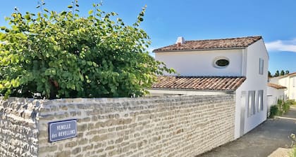 Le Clos des Flots, La Flotte - "La Dune" house - 2 bedrooms, private patio