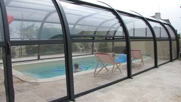 Una piscina riscaldata