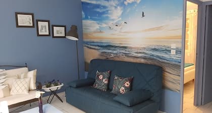 La Maison Bleue, rauhallinen loma Ile de Réllä 2,4 tai 6
