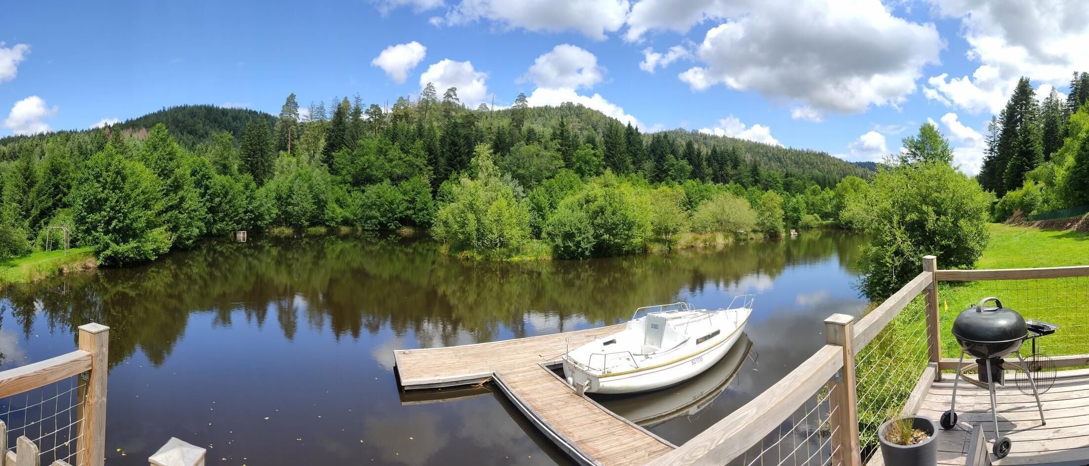 Chalet with private fishing pond near Gerardmer