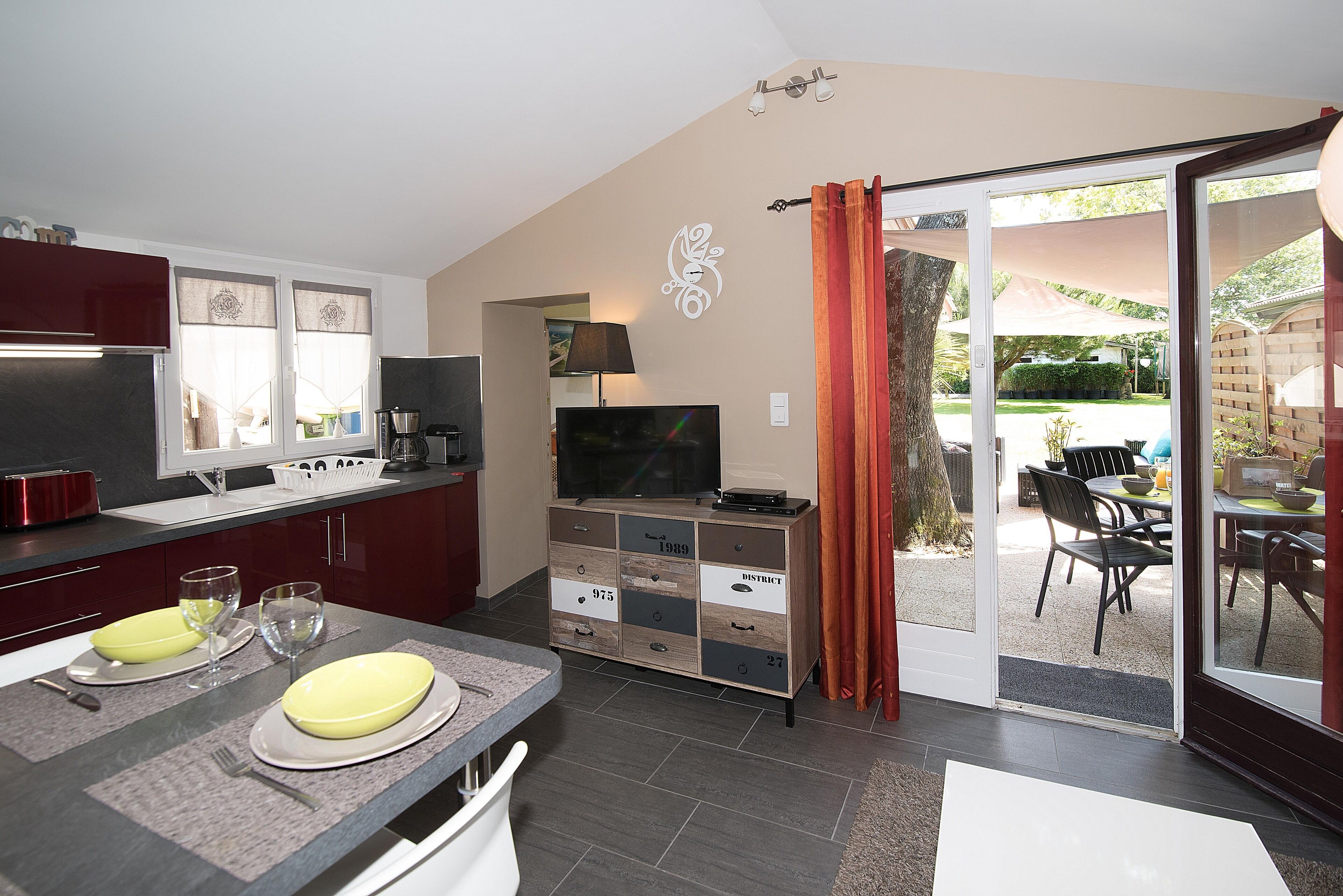 Wood chalet with garden 3 miles away from the Pyla dune and Arcachon