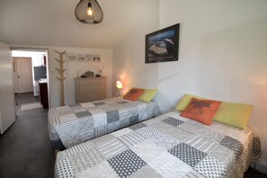 2 chambres, fer et planche à repasser, Wi-Fi