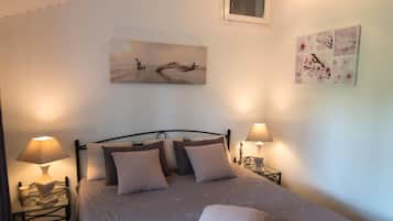 2 slaapkamers, een strijkplank/strijkijzer, wifi