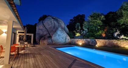 Villa neuve corse du sud avec piscine chauffée