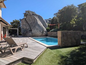 Una piscina climatizada