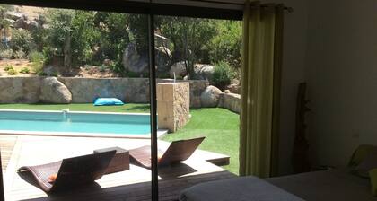 Villa neuve corse du sud avec piscine chauffée