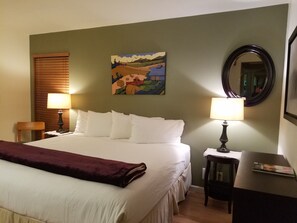 1 habitación, tabla de planchar con plancha, wifi y ropa de cama