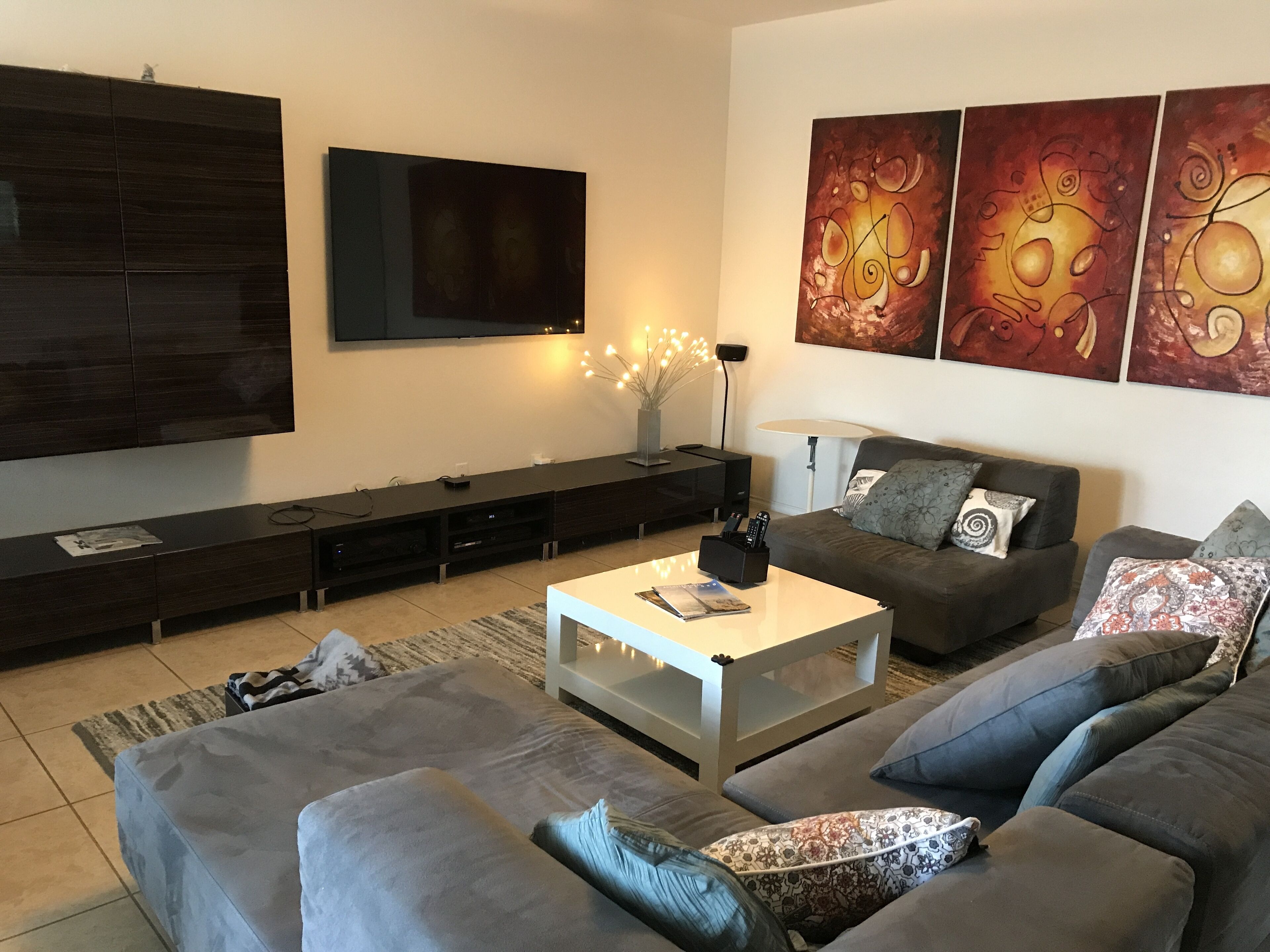 4 Bedroom Home with all amenities, great for staying home during these times.