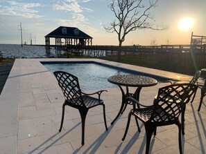 Außenpool, beheizter Pool