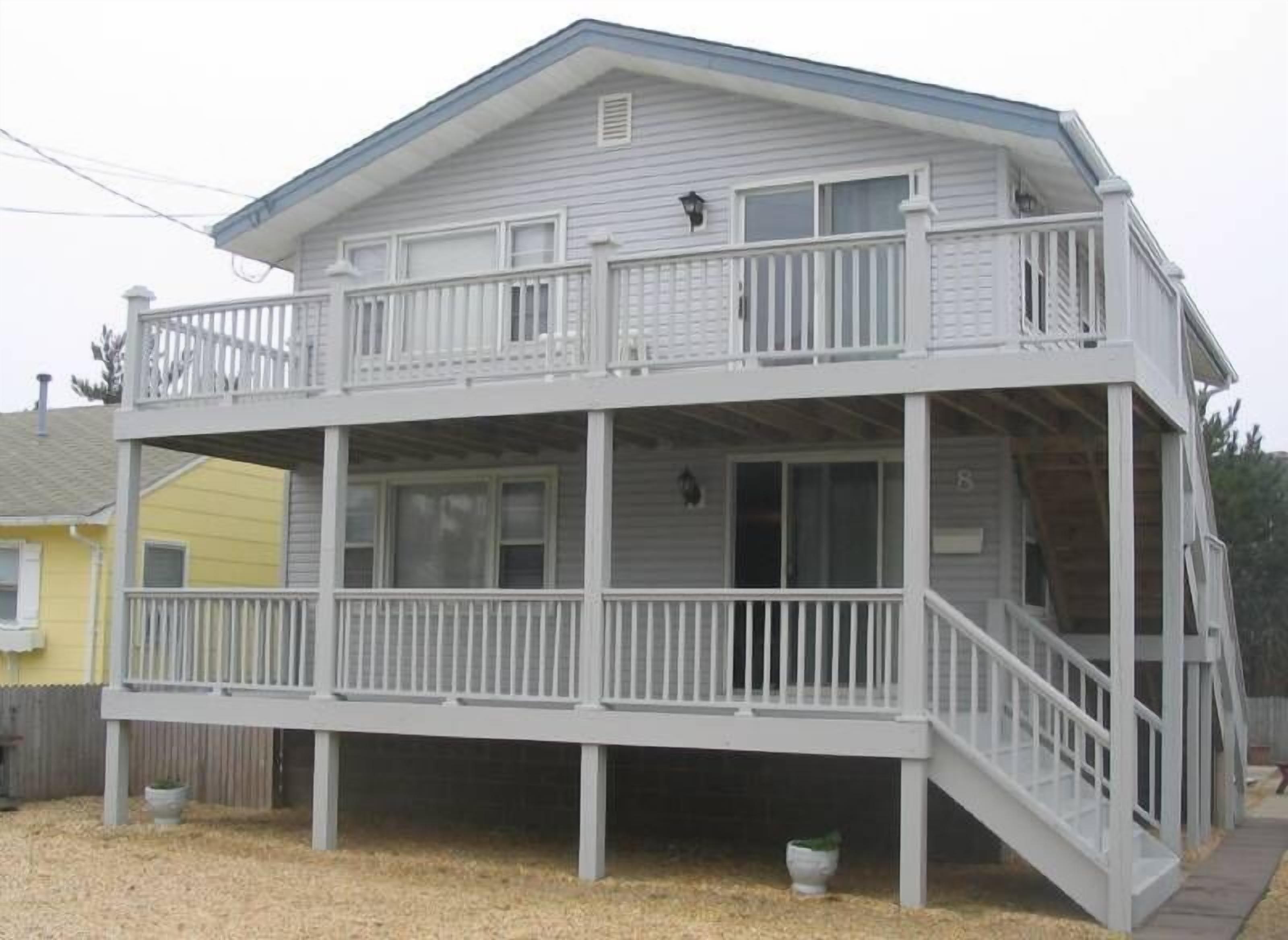 6 houses from Beach!  (First Floor) Brand new bathrooms remodeled 2018!