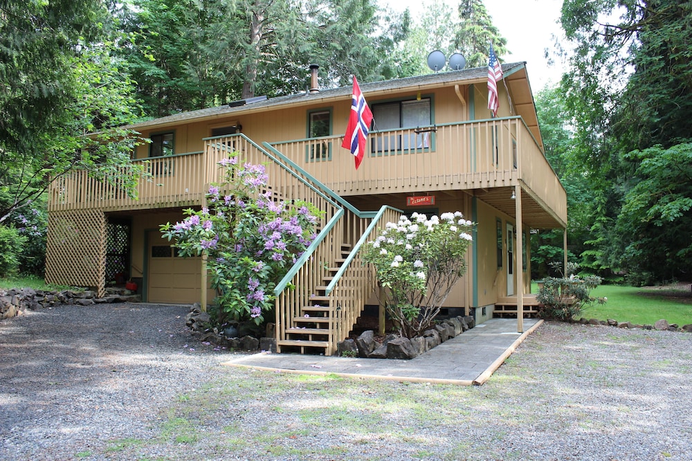 Puget Sound Island Home with view of Water