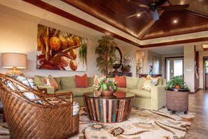 Smart TV - Kiahuna Lani at Poipu: Brand New Pool! Tropical Luxury on the Golf Course w/ A/C (Koloa)