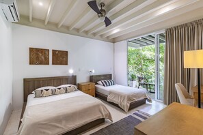 2 soverom, skrivebord, wi-fi (inkludert) og sengetøy