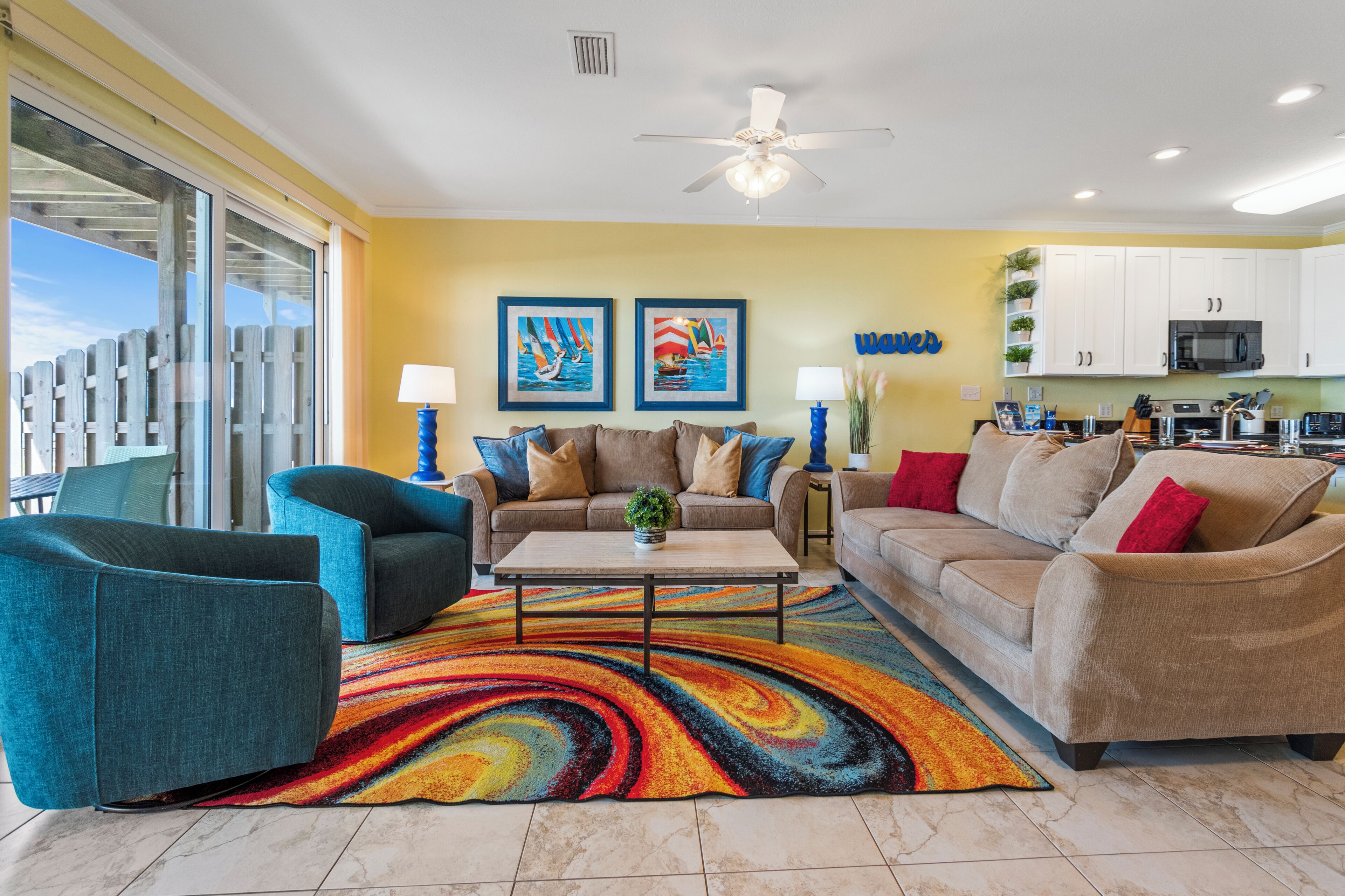 Gulf Front Home with Private Beach Crossover. Seagull