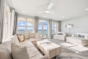 Flat-screen TV, offices