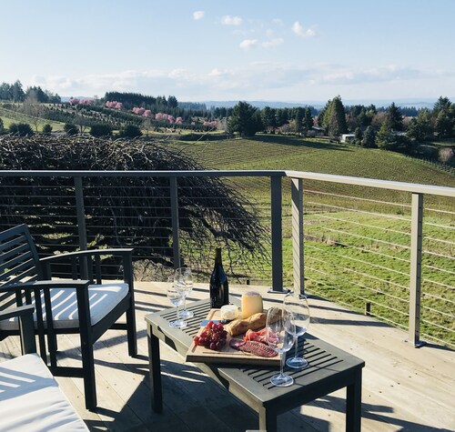 Wine country with views