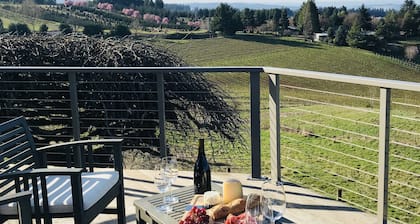 Wine country with views