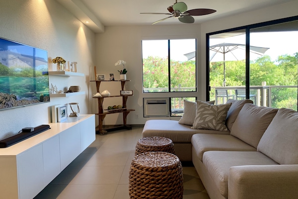 Spacious and comfortable lounge