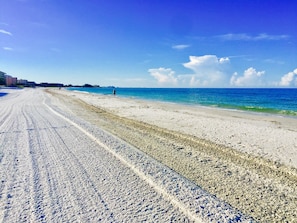 Beach nearby, beach towels