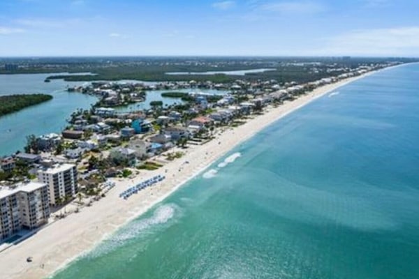 Bonita Beach`s Beautiful White Sand