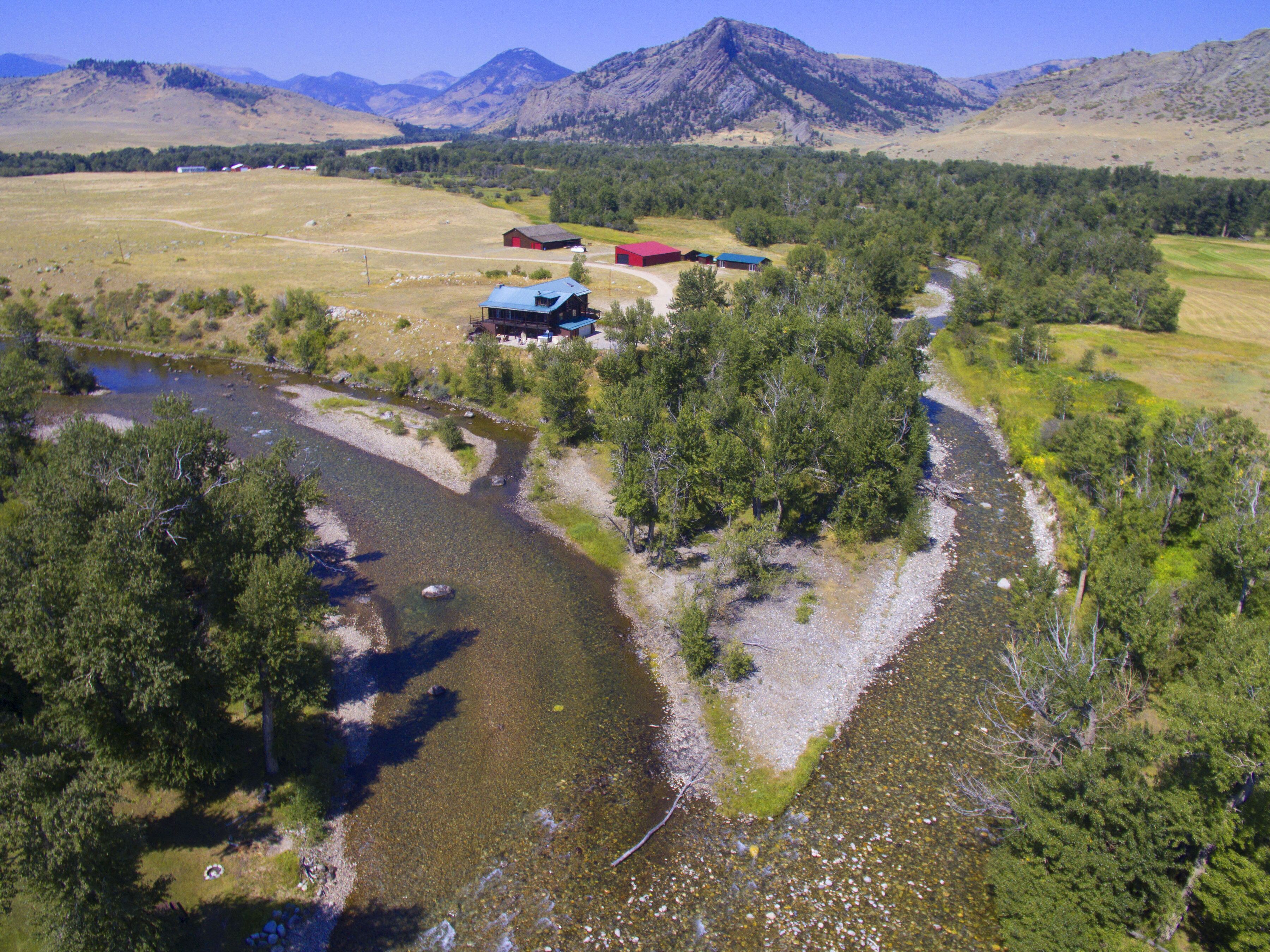Executive Cabin -1 mile Stillwater River-Caddis Cabin-Montana fly fishing