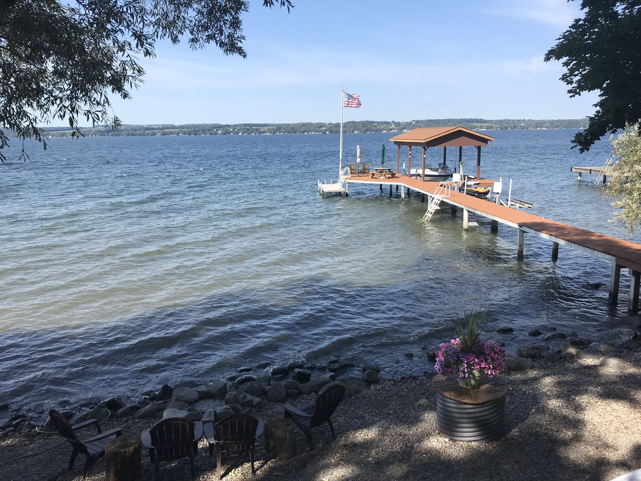Lakefront Serenity with Sunset Views on Seneca Wine Trail