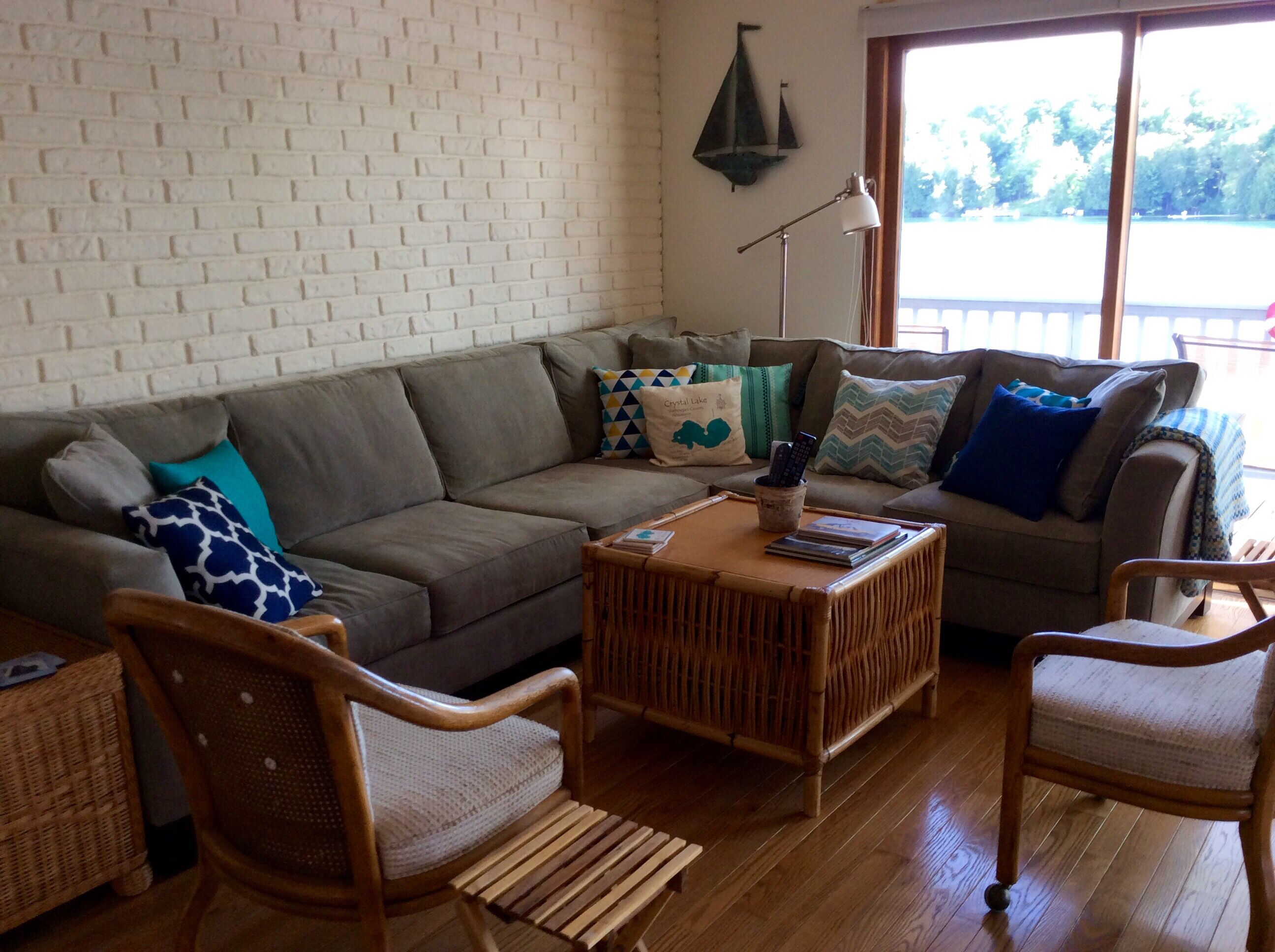 Family Fun on Crystal Lake Island - minutes to  Road America, hiking, PGA Golf